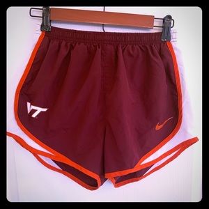 VT Nike dri-fit running shorts - Womens SMALL